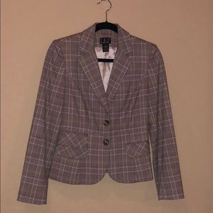 INC plaid blazer size 4